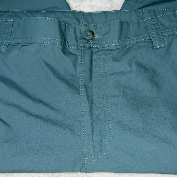 Columbia Sportswear Men’s Chino Pants Deep Sage Green Outdoor Zip Up 42 X 30 - Picture 9 of 11